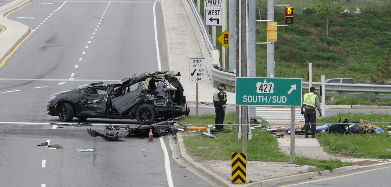 Three children were killed in a crash on Highway 401 and Renforth Drive in Toronto on May 18, 2025.  Police said they charged a 19-year-old man in connection to the incident.