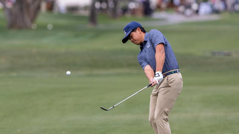Men's Golf Finishes Second Round of Big West Championship; Zhang in Top-Five