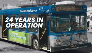 Over half of Edmonton buses are aging, transit group calls for renewal