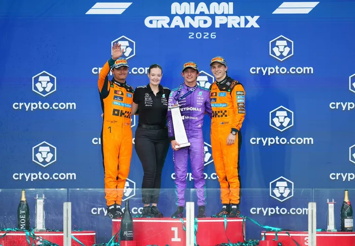 Andrea Kimi Antonelli, Mercedes, Oscar Piastri, McLaren, Lando Norris, McLaren