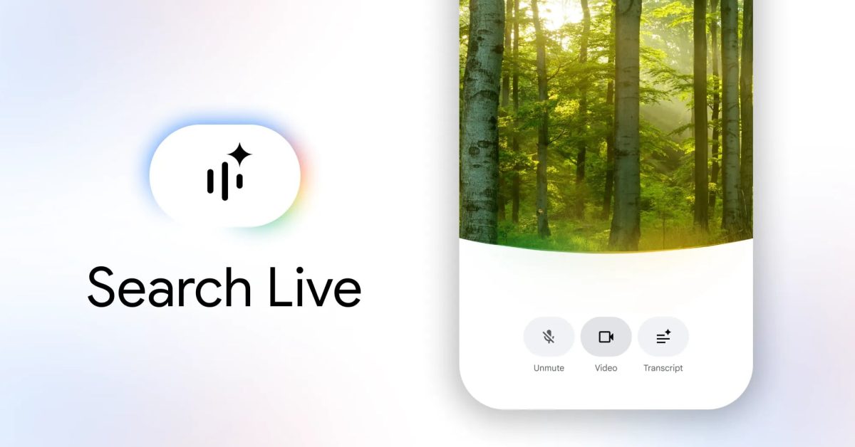 Google rolling out a really vibrant Search Live redesign