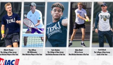 All-WIAC Men’s Tennis Awards Declared