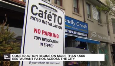 CafeTO patios under construction ahead of busy summer in Toronto