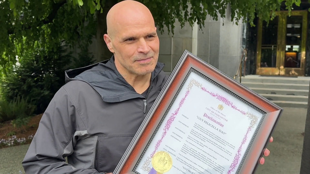 Harm reduction advocate returns proclamation to City of Vancouver