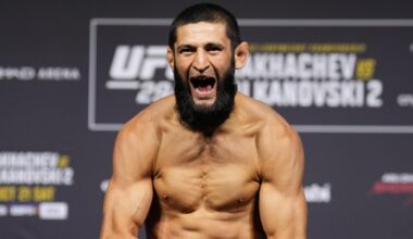 UFC 328 weigh-in video: Chimaev vs. Strickland