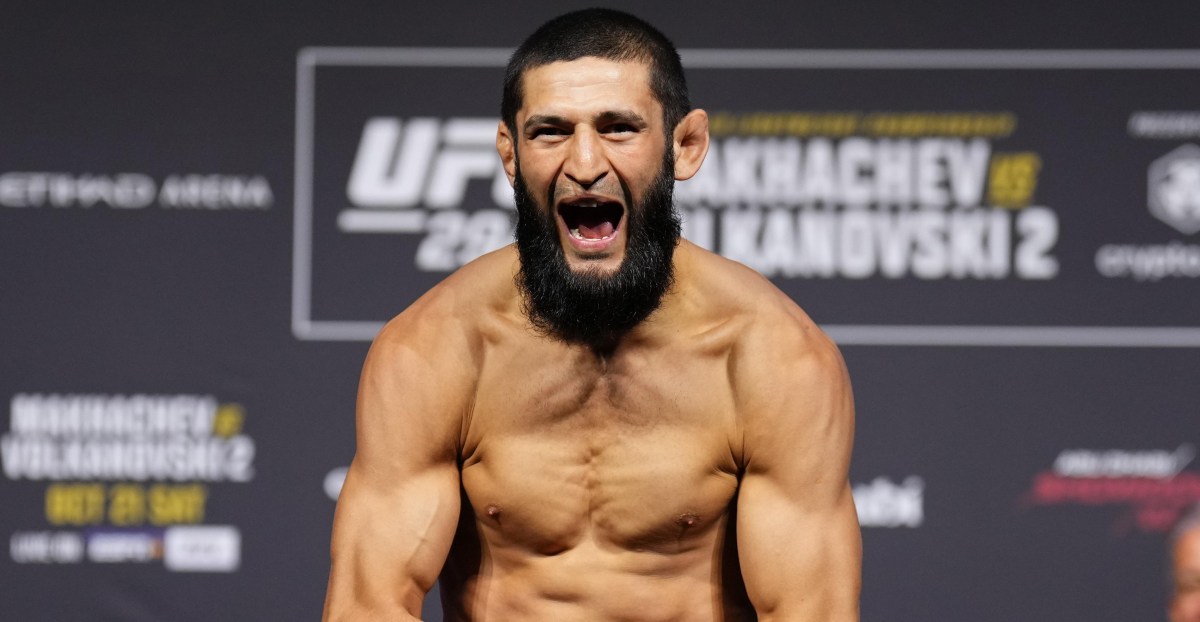 UFC 328 weigh-in video: Chimaev vs. Strickland