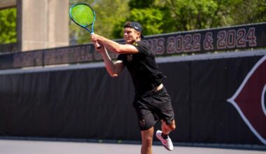 No. 22 Men’s Tennis Sweeps Greenville in First Round of NCAA Tournament