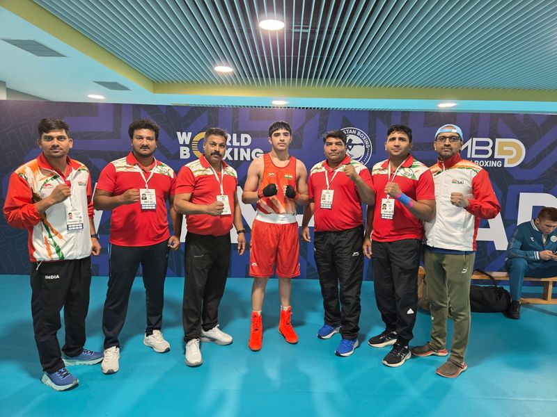 Asian U17 Boxing C'ships 2026: Indian boys confirm 5 medals with strong QF showing