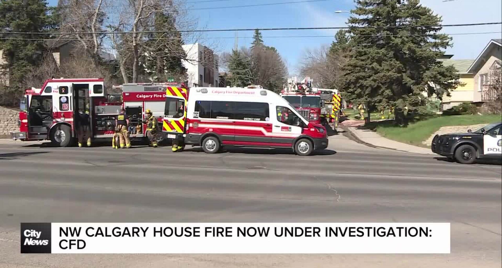 NW Calgary House Fire under investigation: CFD