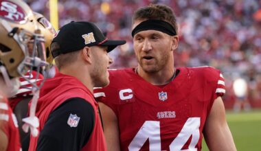 NFL All-Pro Kyle Juszczyk is doomed to a fate worse than death on cross-country flight