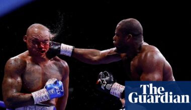 Daniel Dubois stops Fabio Wardley in bloody epic to win WBO heavyweight title | Boxing
