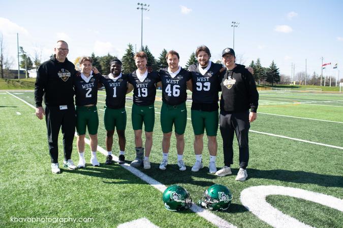 Huskies Lead Team West to 28-27 Win at 2026 East-West Bowl