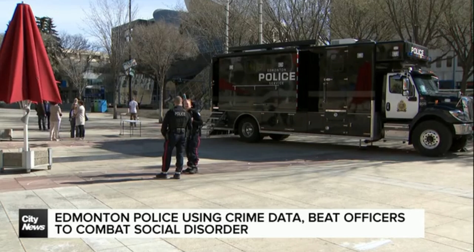 Edmonton Police using crime data, beat officers to combat social disorder