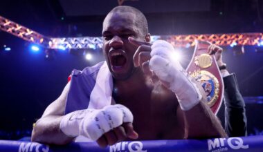 Dubois is the newly crowned WBO heavyweight champion