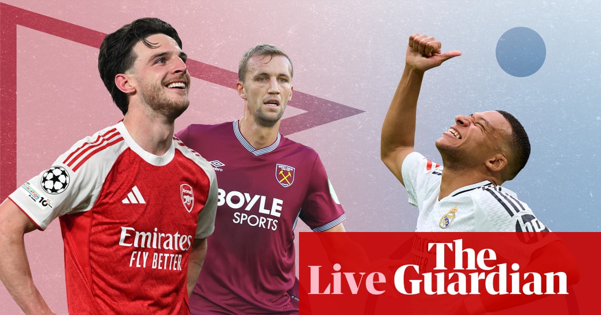 West Ham v Arsenal buildup, Mbappé ruled out of the clásico and more – matchday live | Soccer