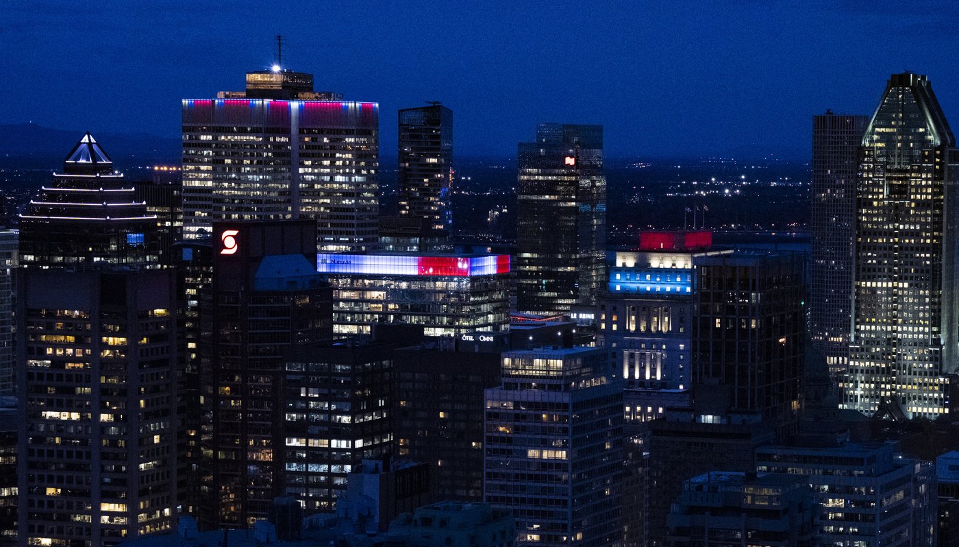 Bleu, blanc, rouge dominates skyline as Habs fever grips Montreal