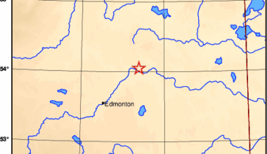Earthquake rumbles northeast of Edmonton – Heartland News