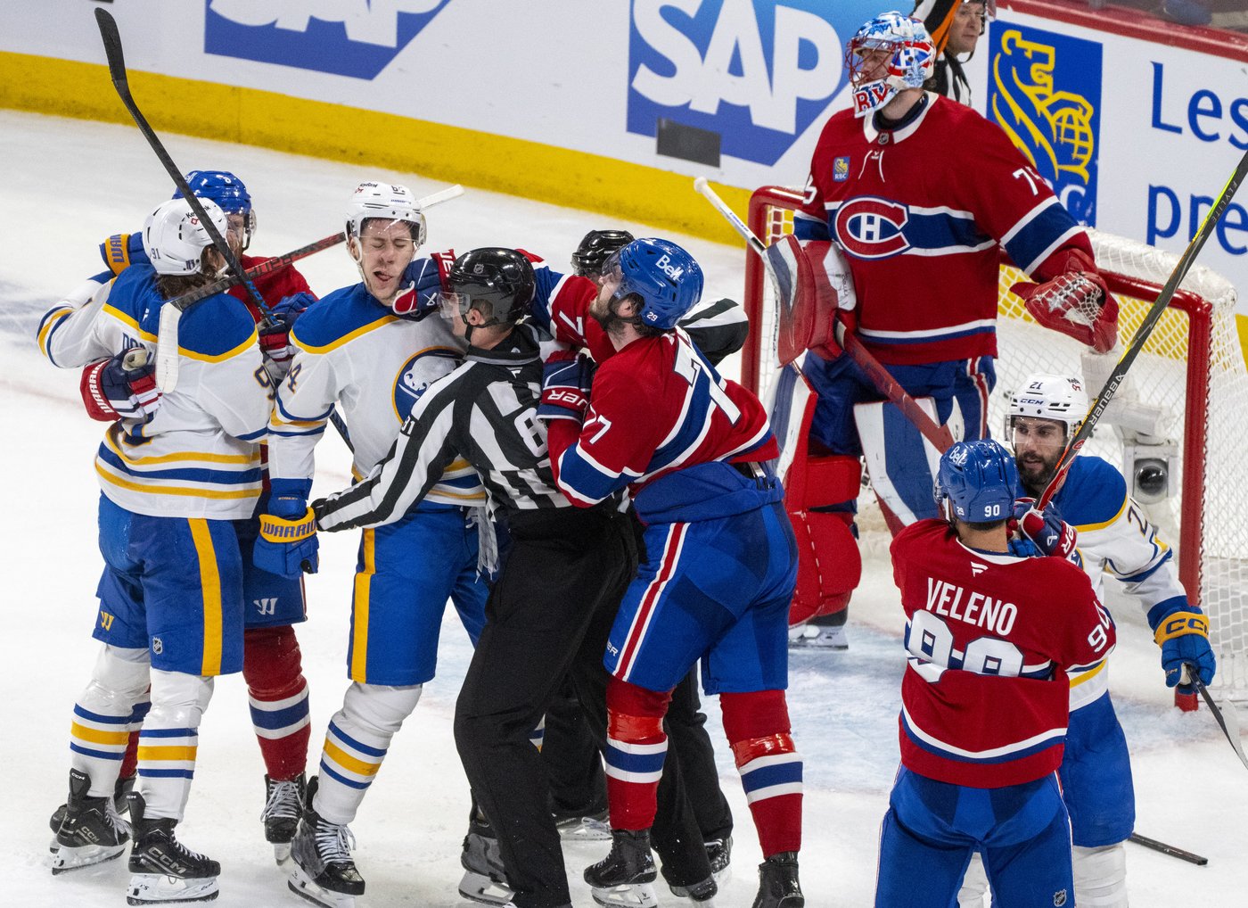 Sabres point to lack of discipline, consistency in back-to-back losses to Canadiens