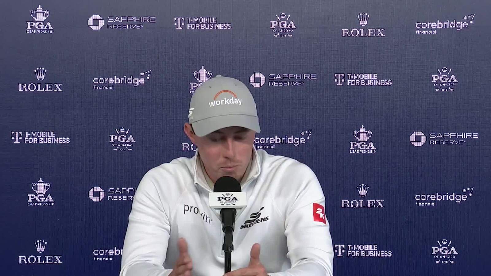 Matt Fitzpatrick on competing against his brother, early-season success