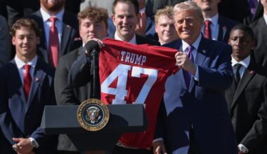 Trump insists star NFL draft pick is a huge fan despite skipping White House event