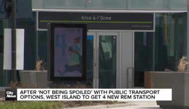 Montreal West Island to receive four new REM stations