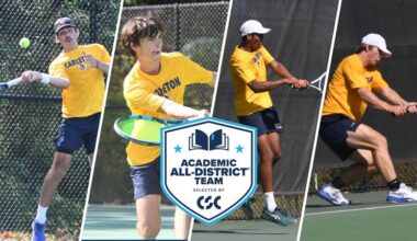 Four Knights named to CSC Academic All-District Men's Tennis Team