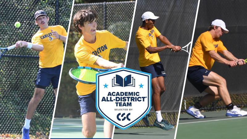 Four Knights named to CSC Academic All-District Men's Tennis Team