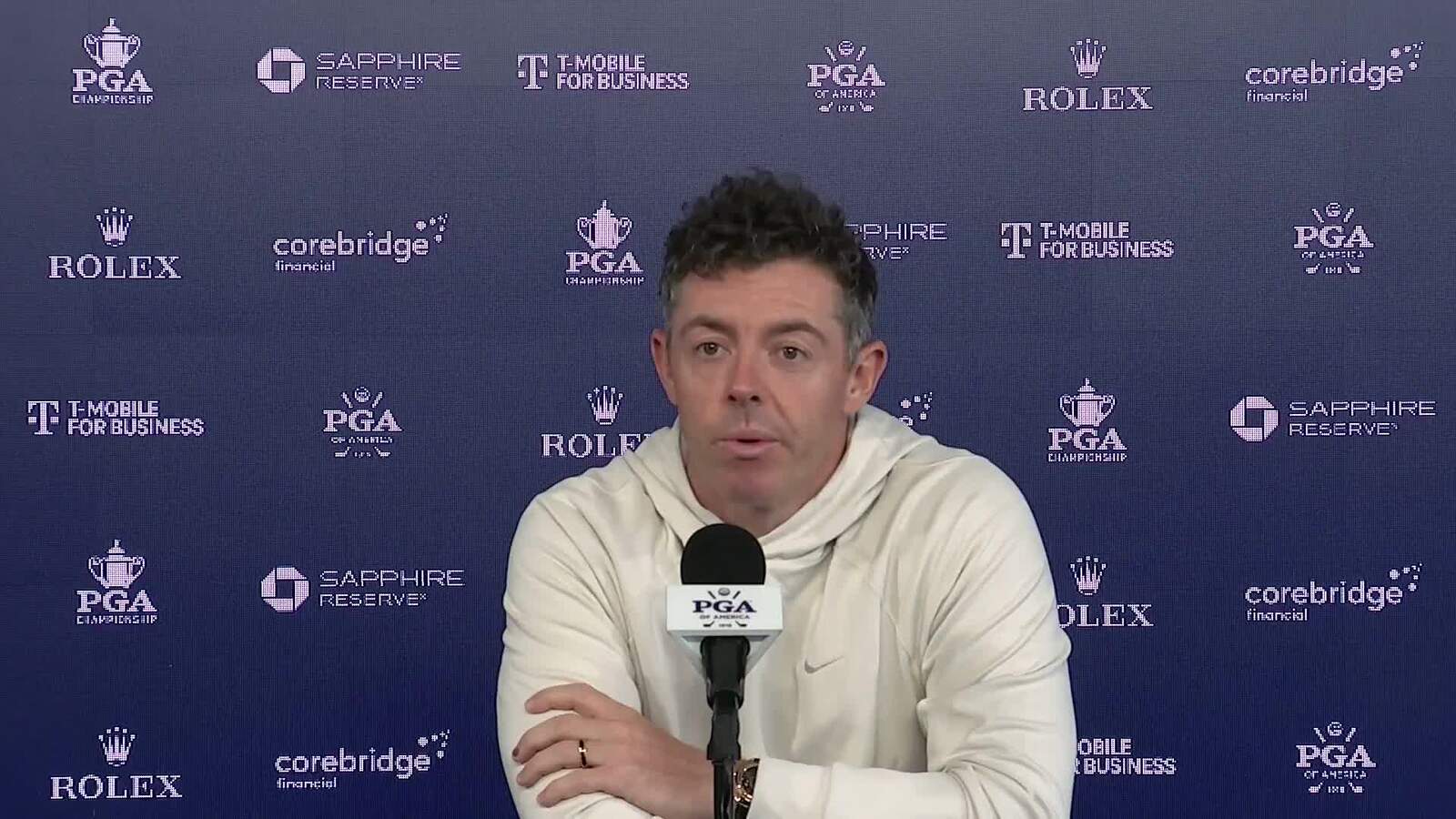 Rory McIlroy on scouting Aronimink ahead of PGA Championship