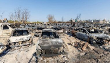 City, RM blame owner of Gunn Road lot for huge fire – Winnipeg Free Press
