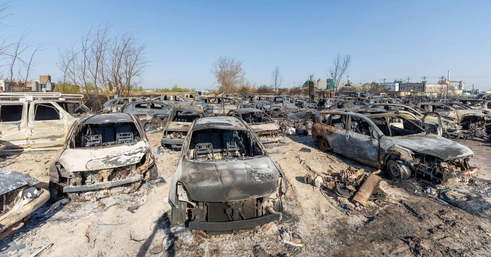 City, RM blame owner of Gunn Road lot for huge fire – Winnipeg Free Press