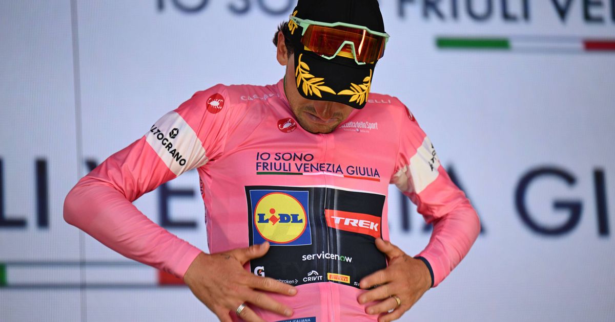 Why Giulio Ciccone's first pink jersey in Giro is so special