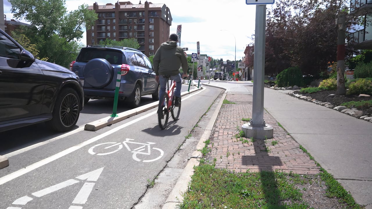 Calgary bike lanes