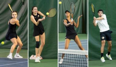 Four Huskies named to Academic All-District Tennis Team