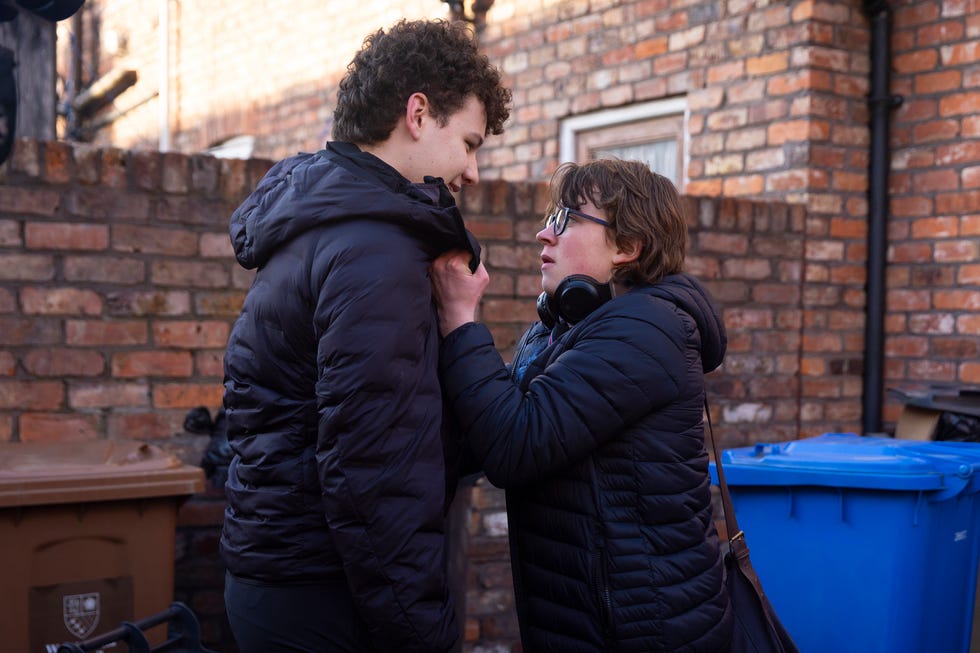 will driscoll, sam blakeman, coronation street
