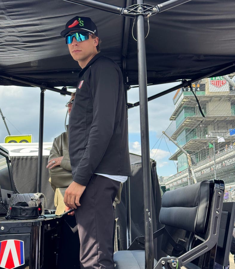 NASCAR’s Carson Hocevar Pays A Visit To The Indianapolis 500