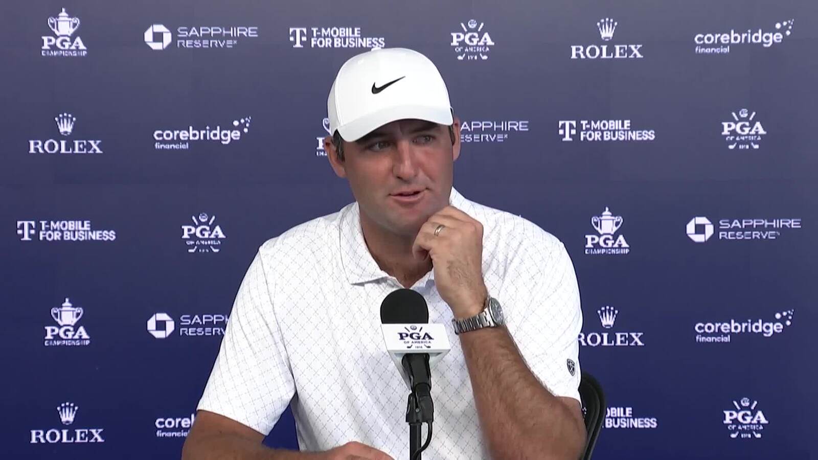 Scottie Scheffler on three straight runner-up finishes heading into PGA Championship