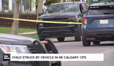 Child sent to hospital after being hit by vehicle in NE Calgary