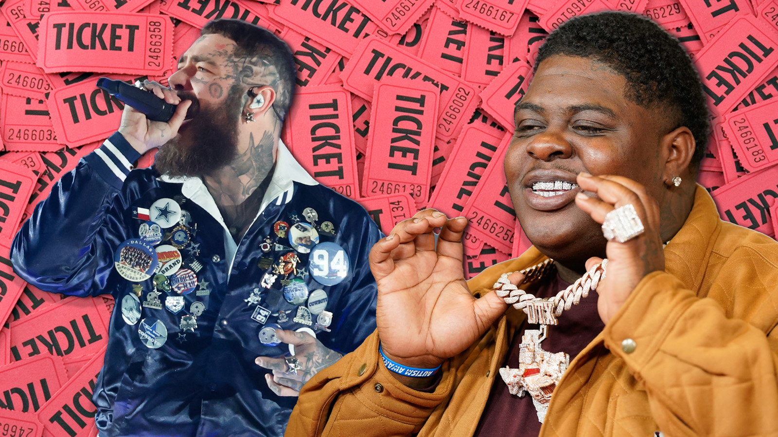 Post Malone Ticket Sales Jelly Roll BigXThaPlug Tour