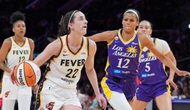 Caitlin Clark drops 24 as Fever beat Sparks for first win of the WNBA season