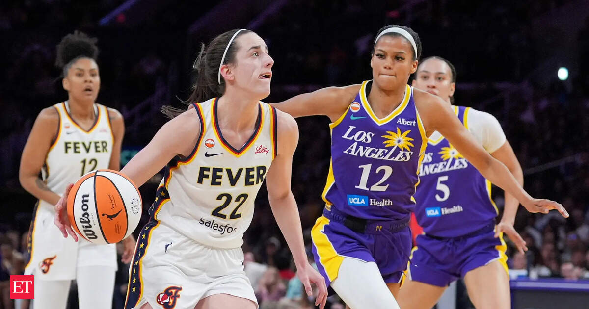 Caitlin Clark drops 24 as Fever beat Sparks for first win of the WNBA season