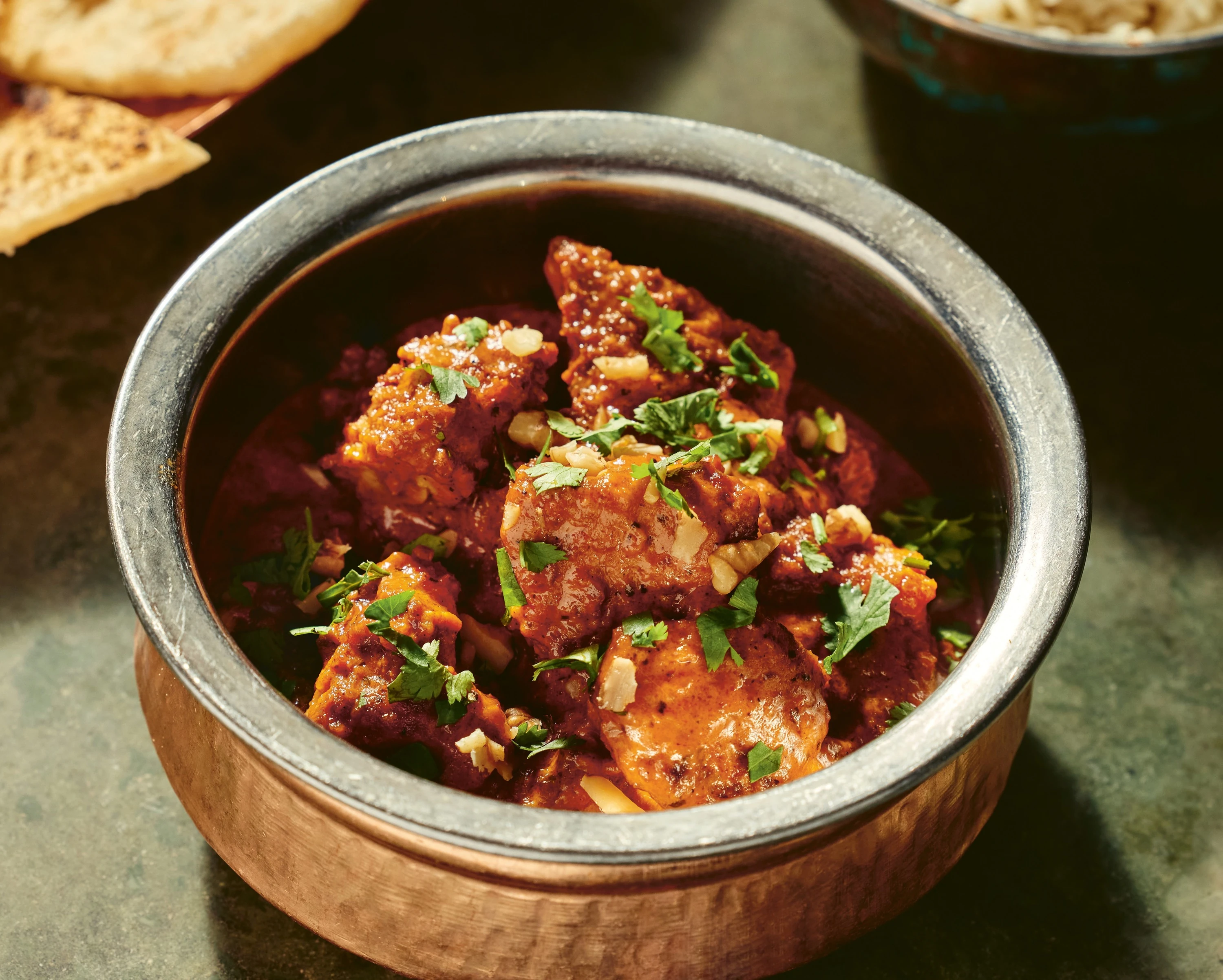 A chicken korma by Chef Vikram Vij of Peacock