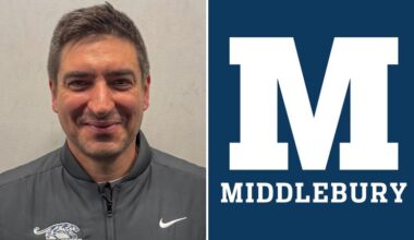 Mark Sienko Returns to Middlebury as Assistant Women’s Soccer Coach