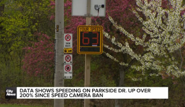 Speeding on Parkside Drive up 235% since speed camera ban