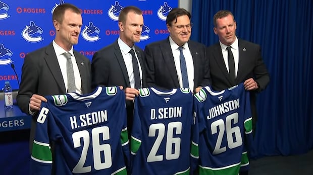 Vancouver Canucks name Sedin twins, Ryan Johnson to front office