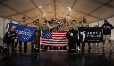From the mat to the range: MMA fighters visit U.S. Army in Poland