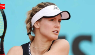 Tennis star Eugenie Bouchard shows off beach dance moves in bikini in Miami ahead of French Open analyst role with Venus Williams and Andre Agassi