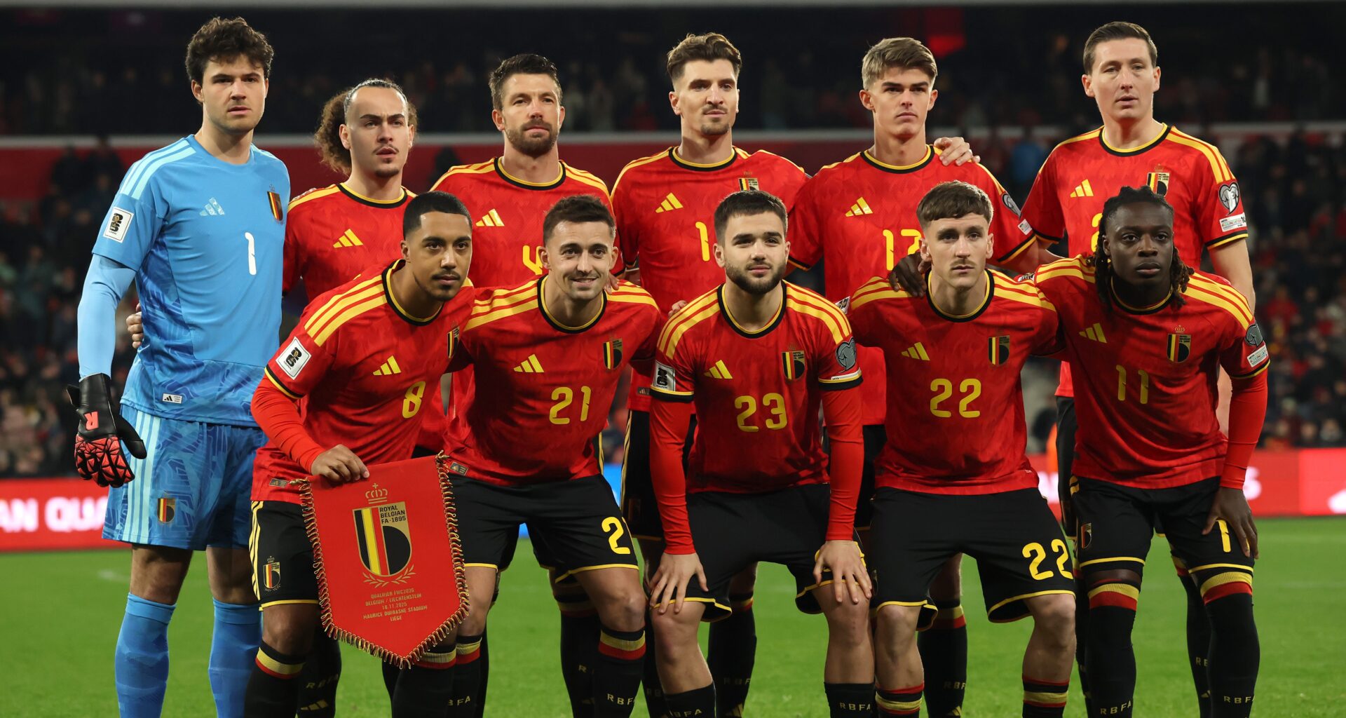Belgium Announces Squad for FIFA World Cup