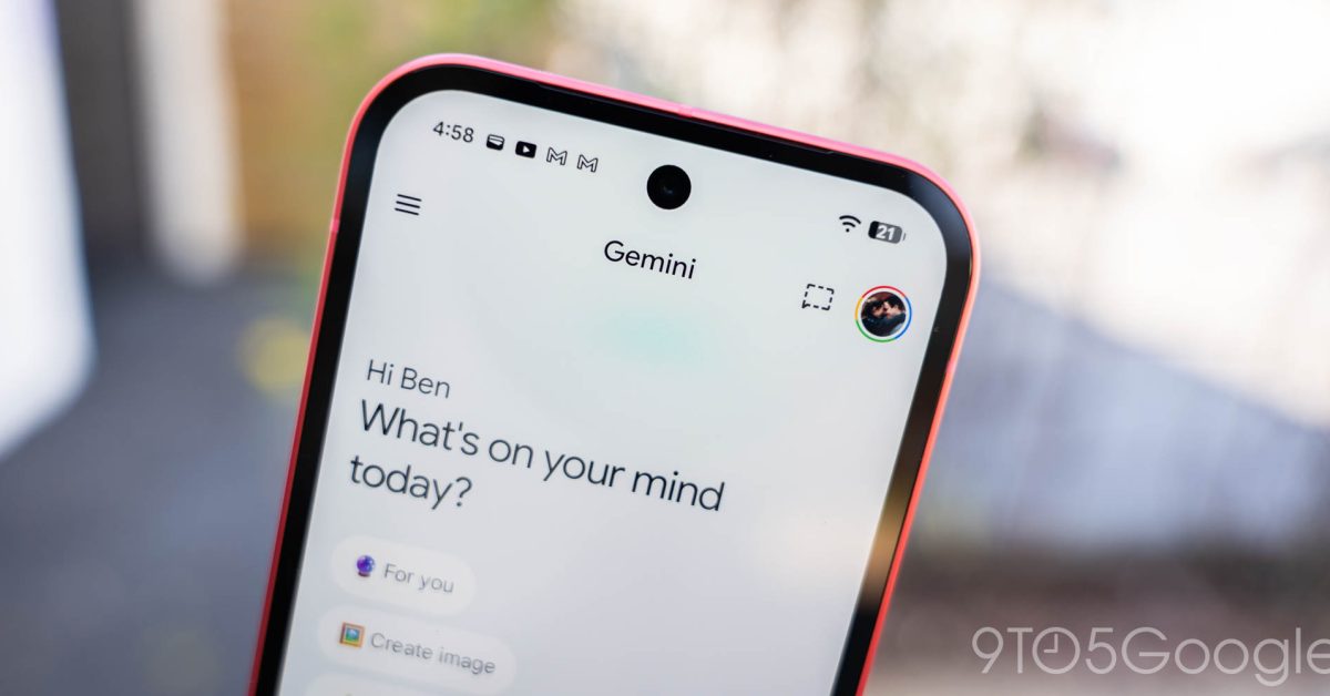 Google has ever so slightly tweaked the Gemini app icon