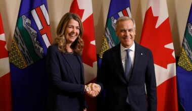 Carney, Smith reach energy agreement that could see pipeline construction start in 2027