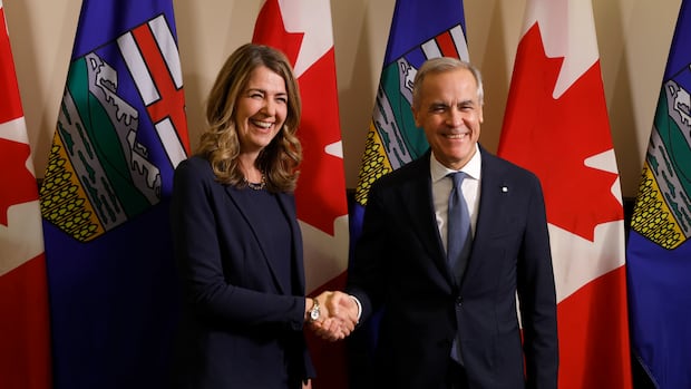 Carney, Smith reach energy agreement that could see pipeline construction start in 2027